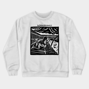 Kooikerhondje Stamp Art Crewneck Sweatshirt